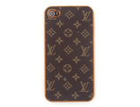Защитная панель для iPHONE 4/4S Louis Vuitton кофейный